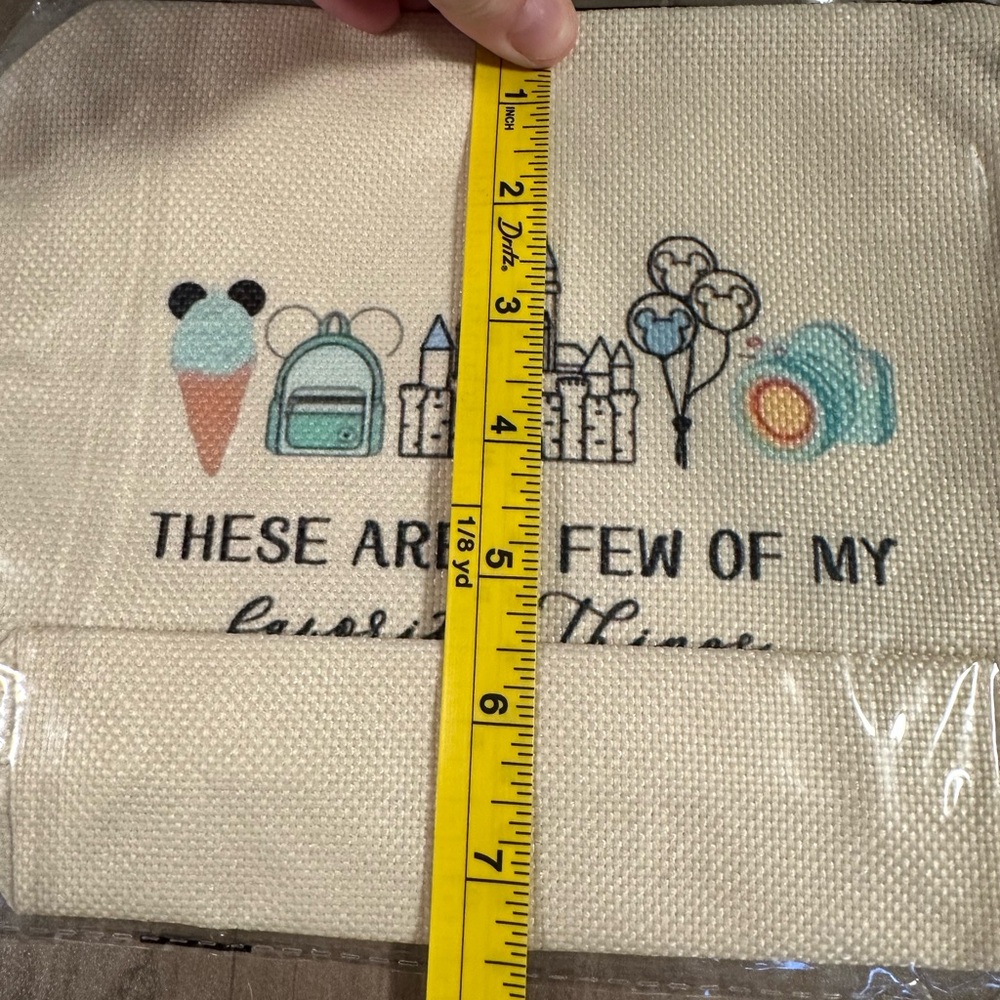 Disney Cosmetic Bag NWT - Picture 4 of 4